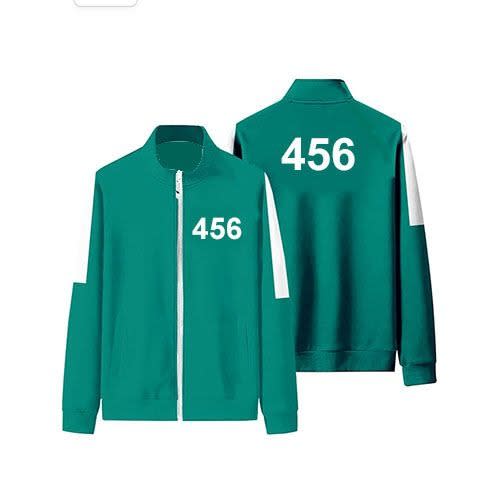 Unisex Squid Game 2 Piece Tracksuit Costume