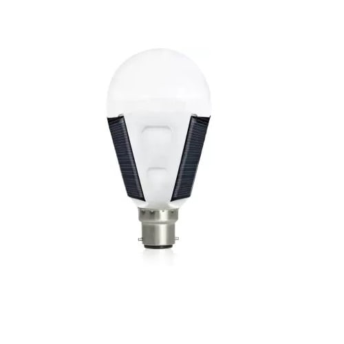 7W B22 Pin Solar Charging AC 220V Rechargeable LED Bulb