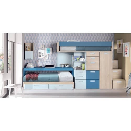 Blountsville Youth Bedroom With 1 Train Bed