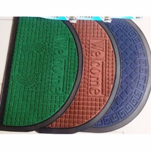 3 Set Of Half-moon Doormat - 18