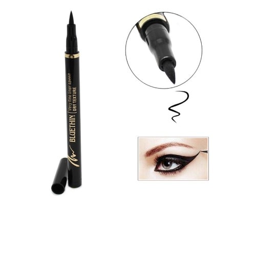 Long lasting Waterproof Liquid Eyeliner Pencil - Black