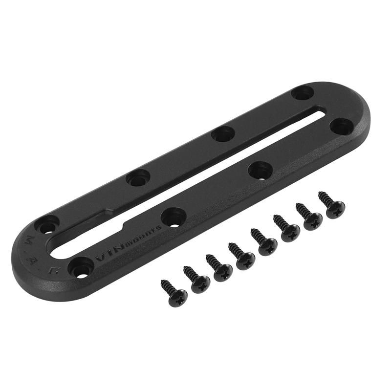 Kayak Slide Track Rails Bracket DIY Accessories Fishing Rod Holder Mounting Base Rack Compatible RAM