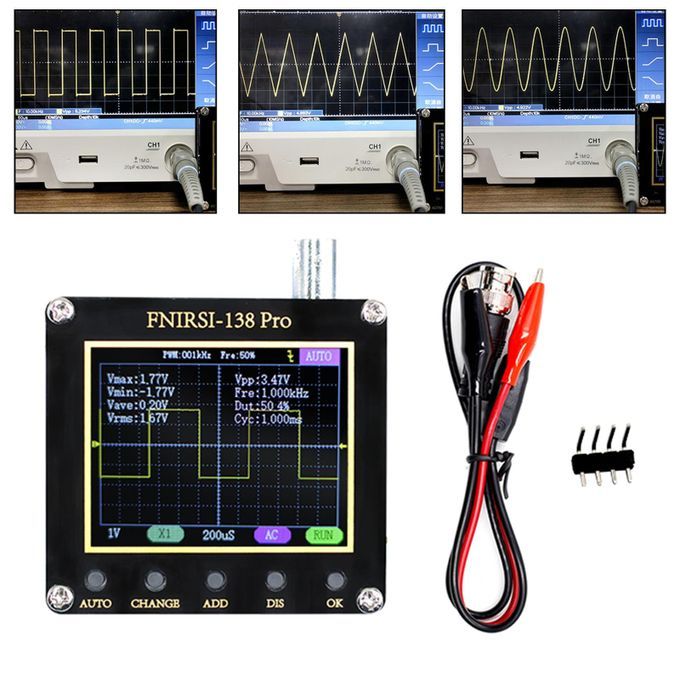 Multifunction Digital Oscilloscope  1 Battery No Probe