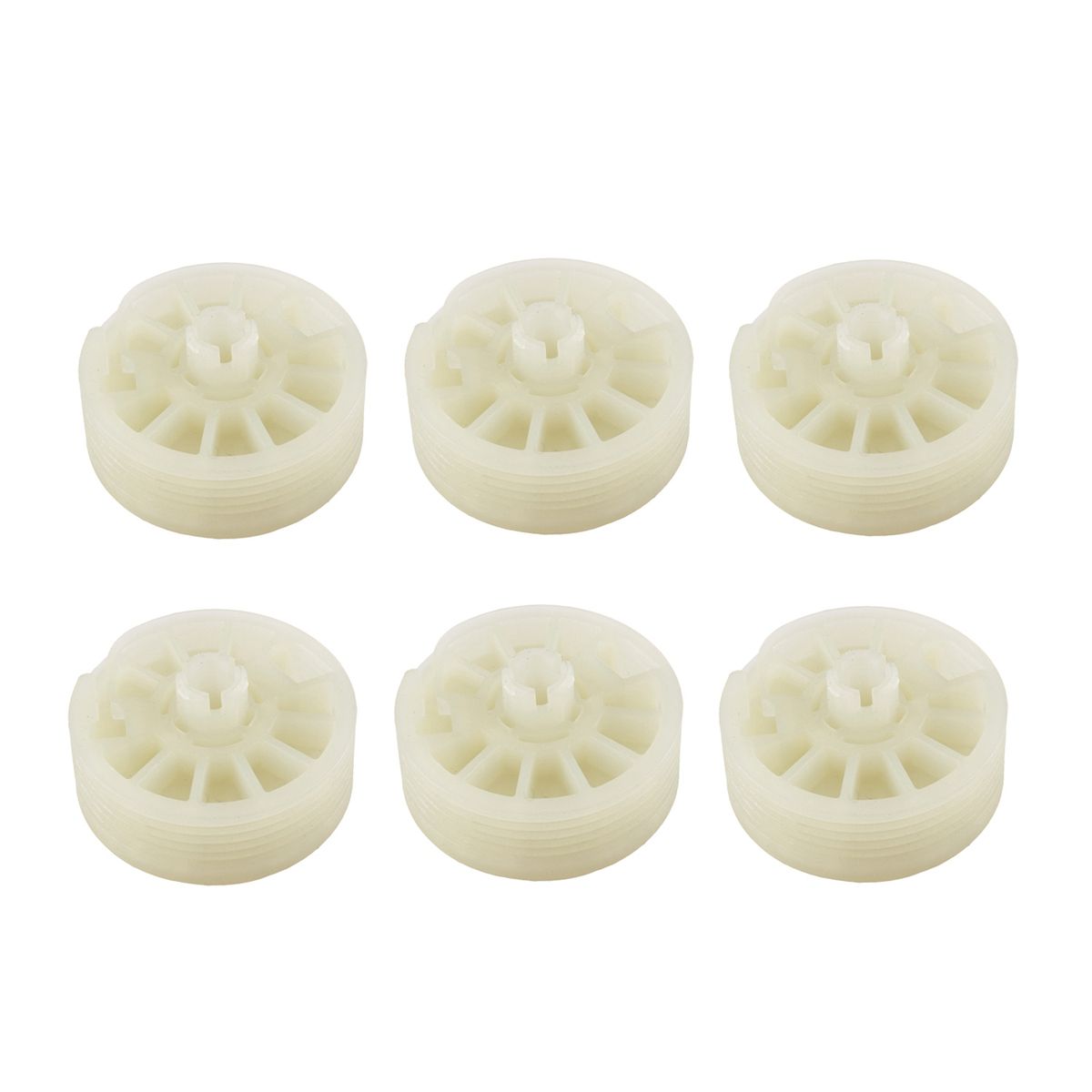 6Pcs 82483-D3000FFF Window Lifter Regulator Gear Drum Spool for Hyundai Tucson Kai Sportage Optima 2016-2019 82473-D3000