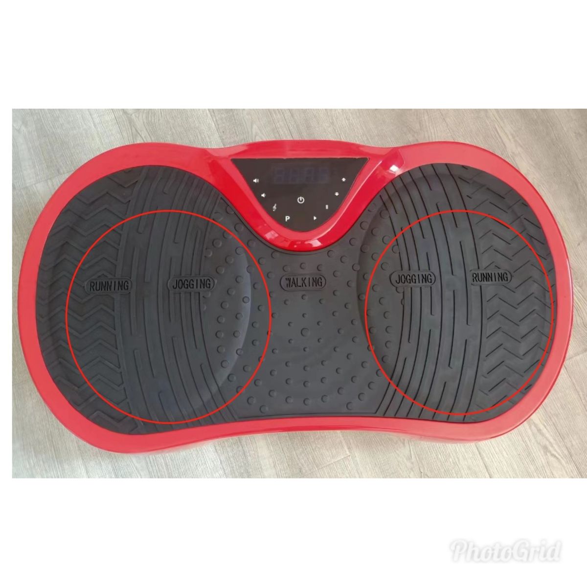 Ultra-Thin Bluetooth Vibration Platform Massager (California Fitness) Blood Circulation, Calories Burner, Weight Loss