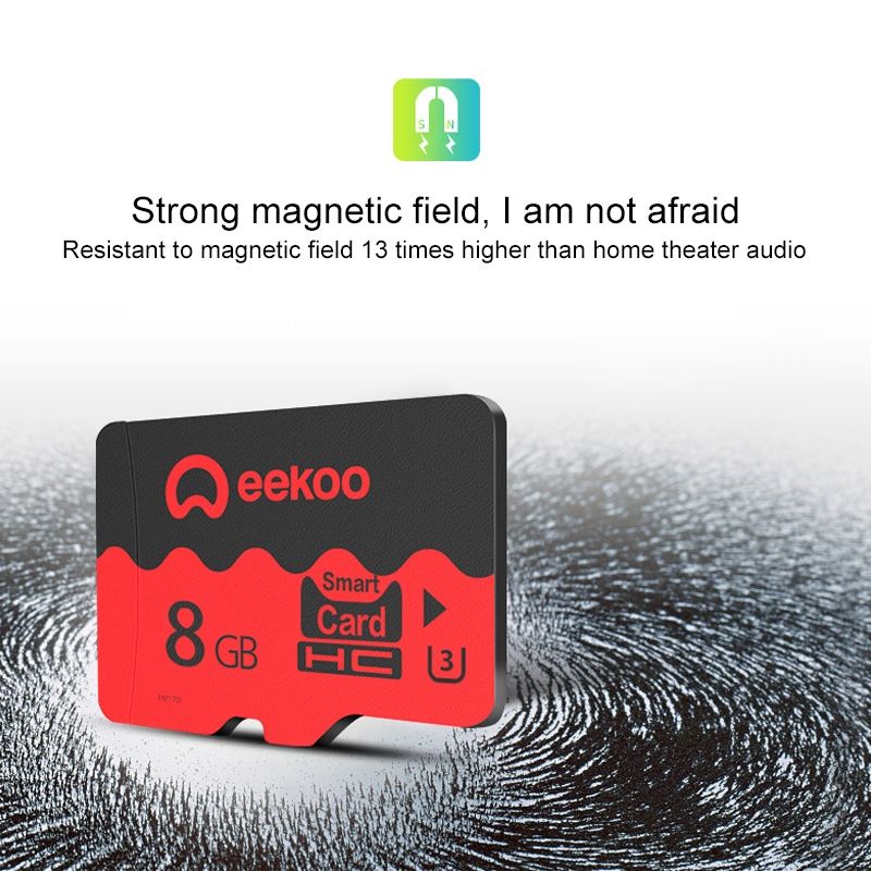 Eekoo 8GB CLASS 10 TF(Micro SD) Memory Card, Flagship Version