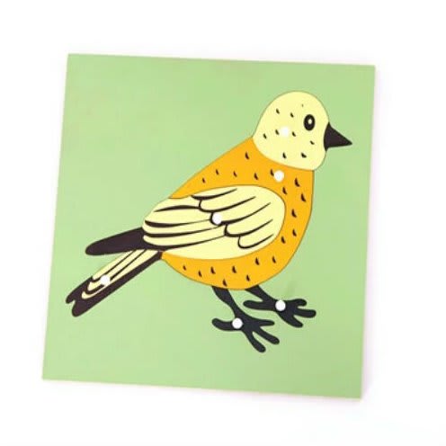 Montessori Bird Puzzle