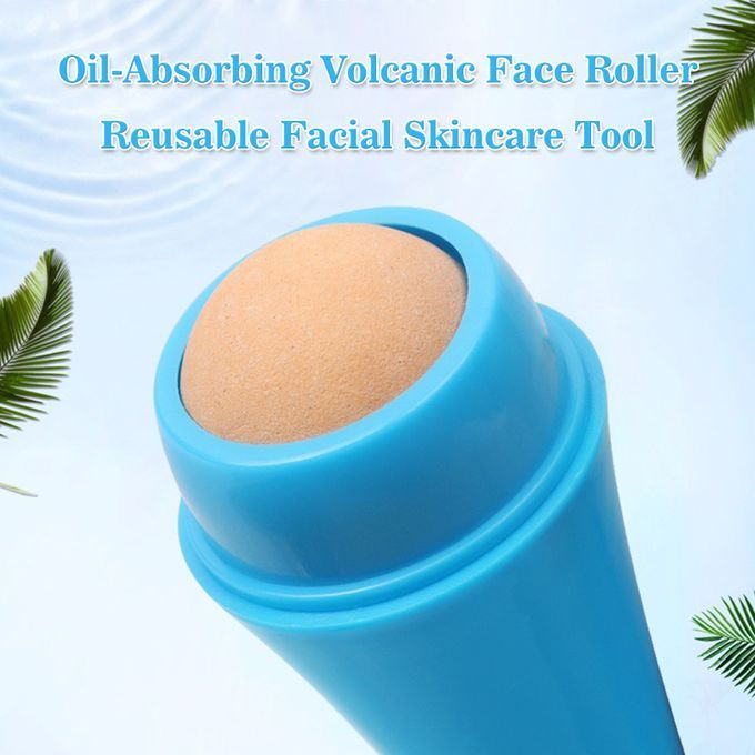 Oil-Absorbing Volcanic Face Roller Reusable Facial Skincare