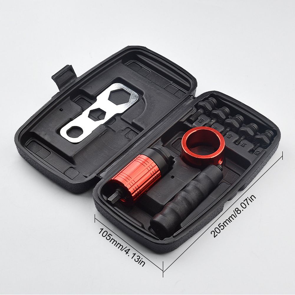 Detachable Manual Electric Rivet Nut Tool Conversion Hand Rivet Nut Set Electric Pneumatic Rivet Machine Quick Conversion Set