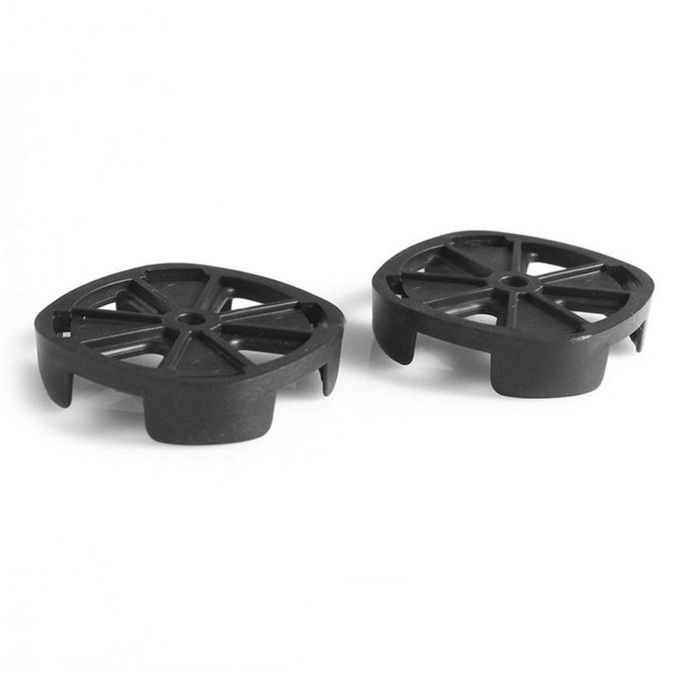 2pcs 500w Car Power Built-in Crossovers Auto Loud Speakers Dome Tweeter Black