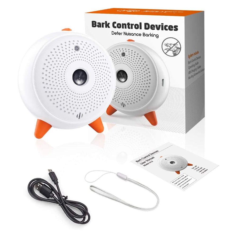 Anti Barking Device Dog Barking Control Devices Utrasonic Dog Barking Deterrent 16Ft Range For Indoor&Outdoor Dog Training Tool