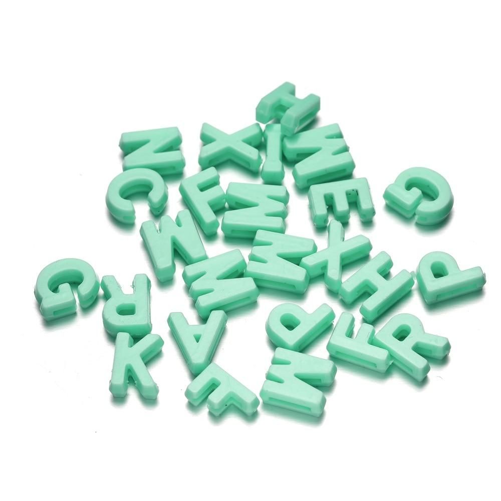 20g/Pack 12mm Multicolour Random Letter Beads Acrylic Alphabet Loose Spacer Beads For DIY Bracelet Jewelry Making Accessories