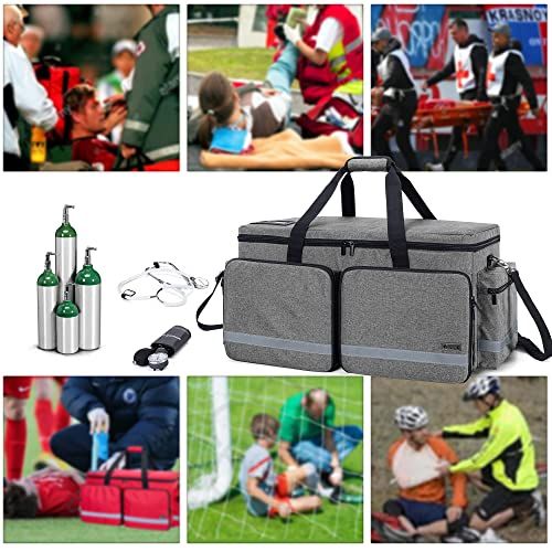 Trunab Small First Aid Kit Bag Empty Portable Emergency Kits