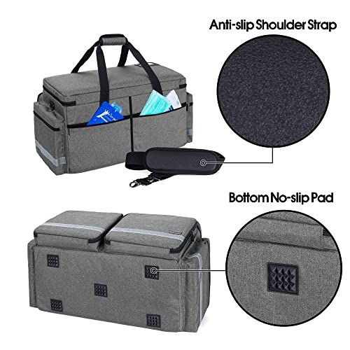 Trunab Small First Aid Kit Bag Empty Portable Emergency Kits
