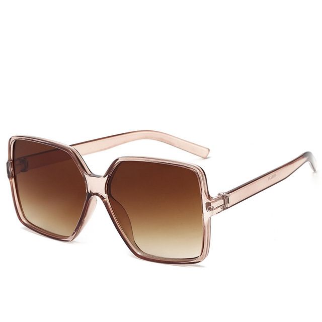 Trendy Big Big Frame Square Sunglasses Fashion Trend