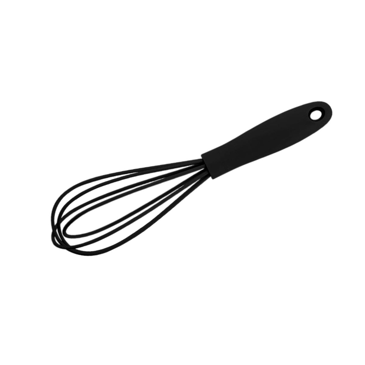 Silicone Whisk Utensil Kitchen Cookware Mixer Egg Beater For Black