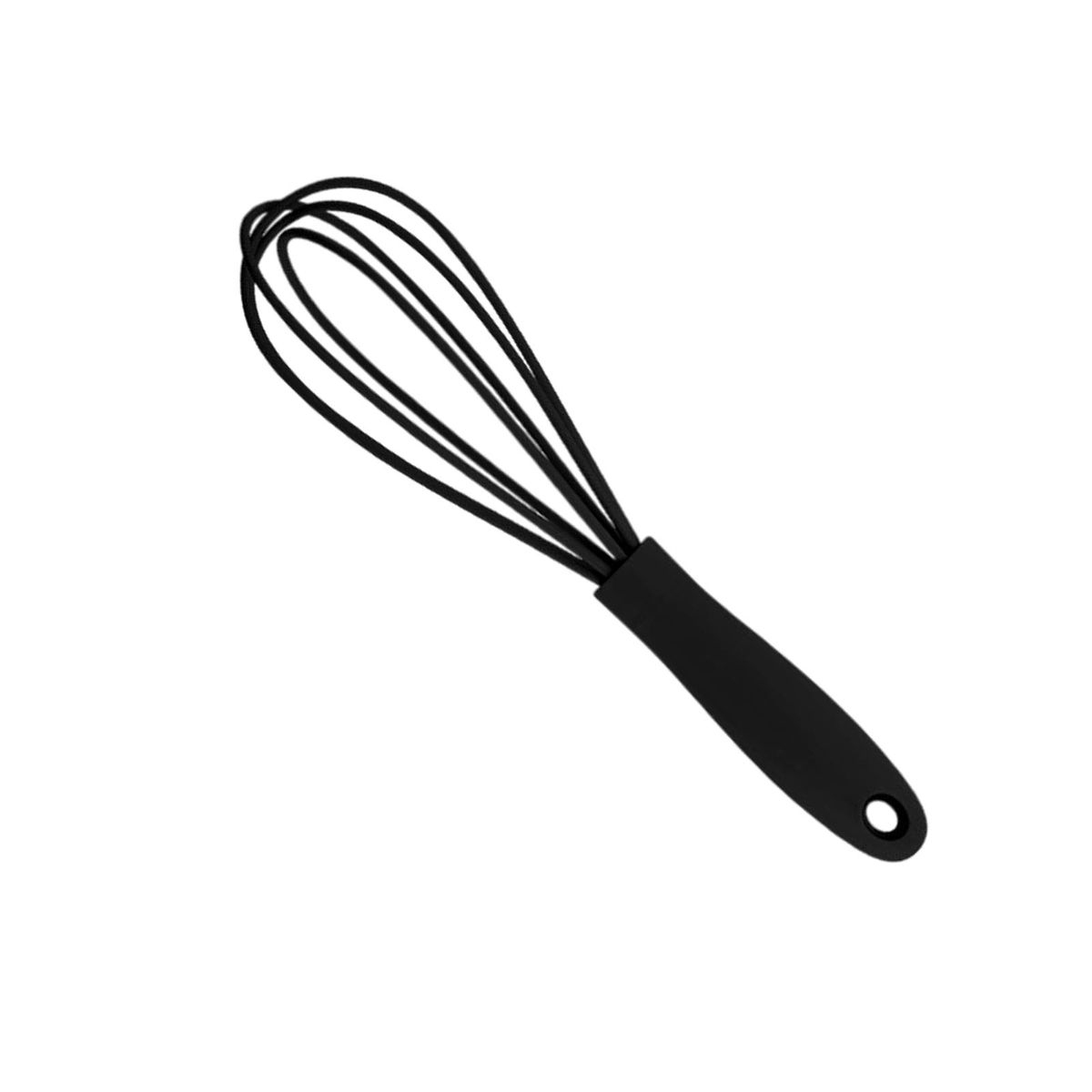 Silicone Whisk Utensil Kitchen Cookware Mixer Egg Beater For Black