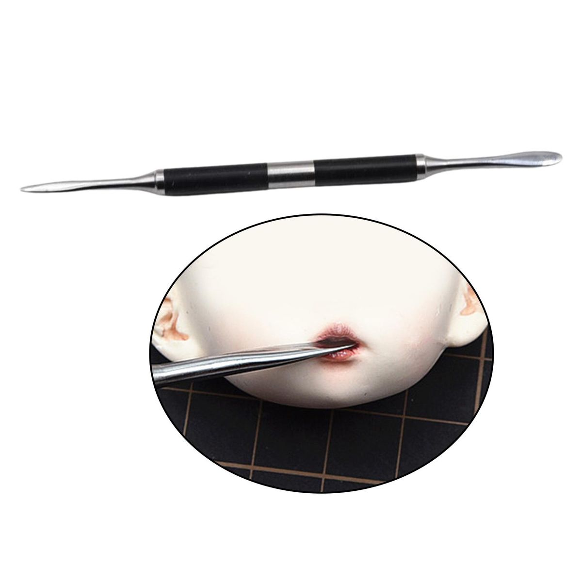 Polymer Modeling Tool Spatula Shapers Stainless Steel Clay Sculpting