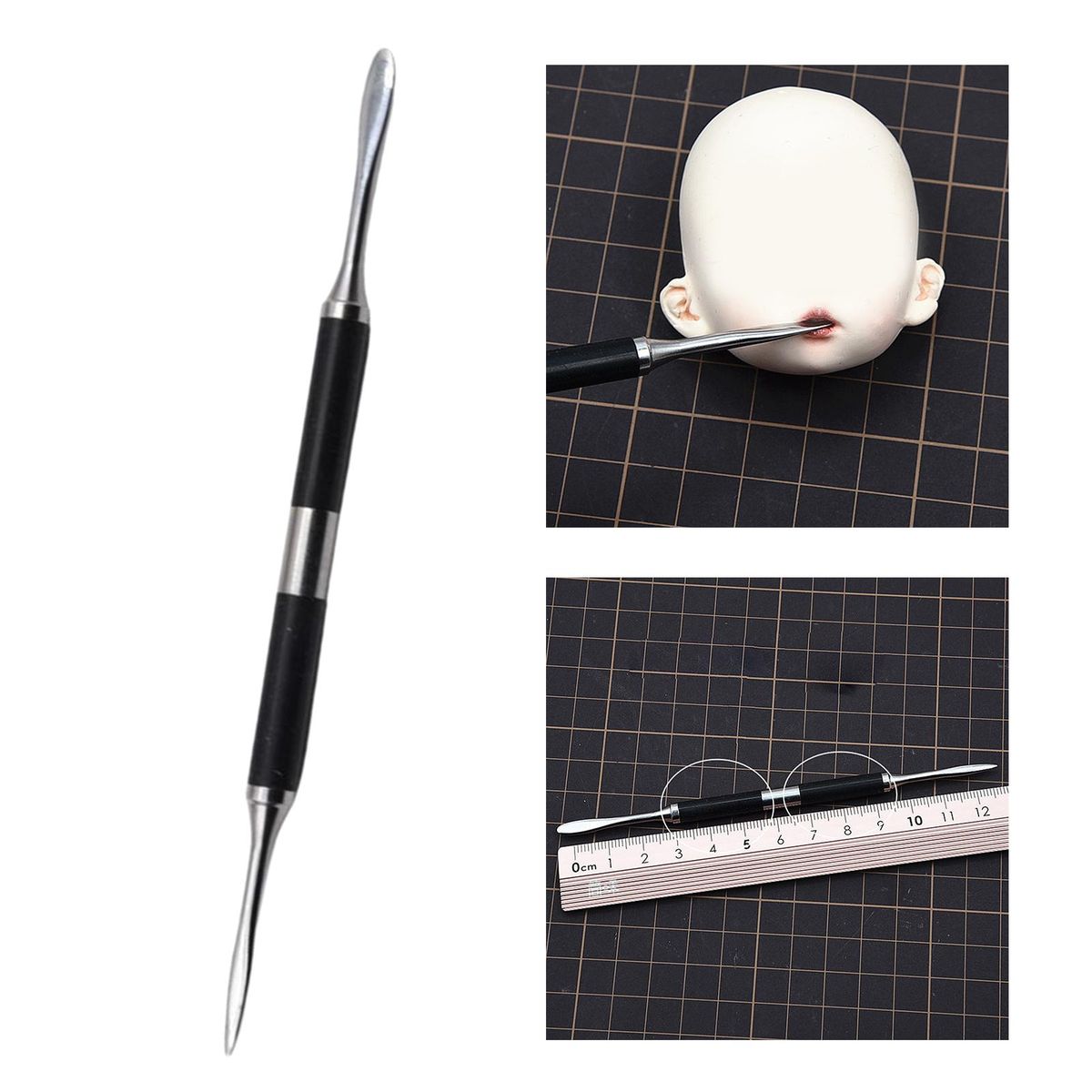 Polymer Modeling Tool Spatula Shapers Stainless Steel Clay Sculpting