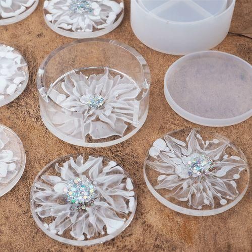 Round Coaster Silicone Mold DIY Epoxy Resin