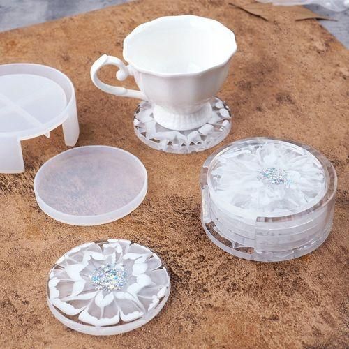 Round Coaster Silicone Mold DIY Epoxy Resin