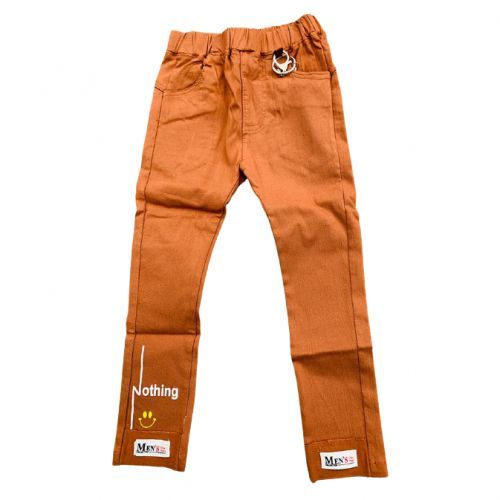 Children Skinny Stretchy Jean For Girls - Brown
