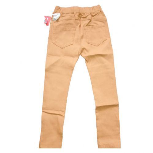 Children Skinny Stretchy Jean For Girls - Brown