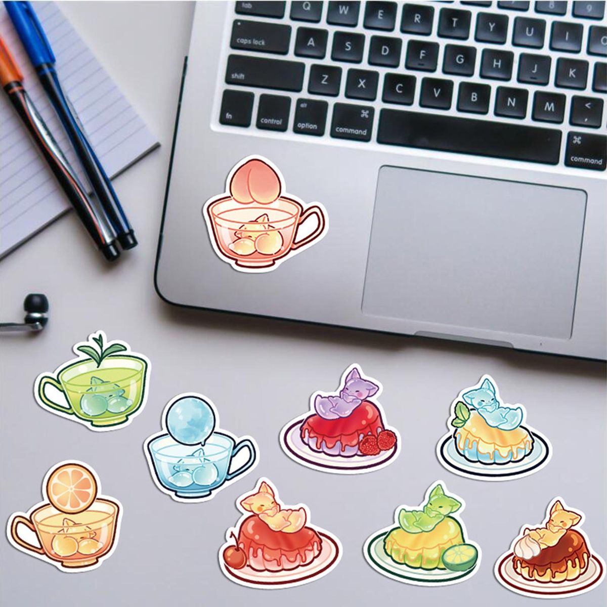 40Pcs Anime Stickers Scrapbook Laptop Phone Car Cartoon Stickers Multicolor