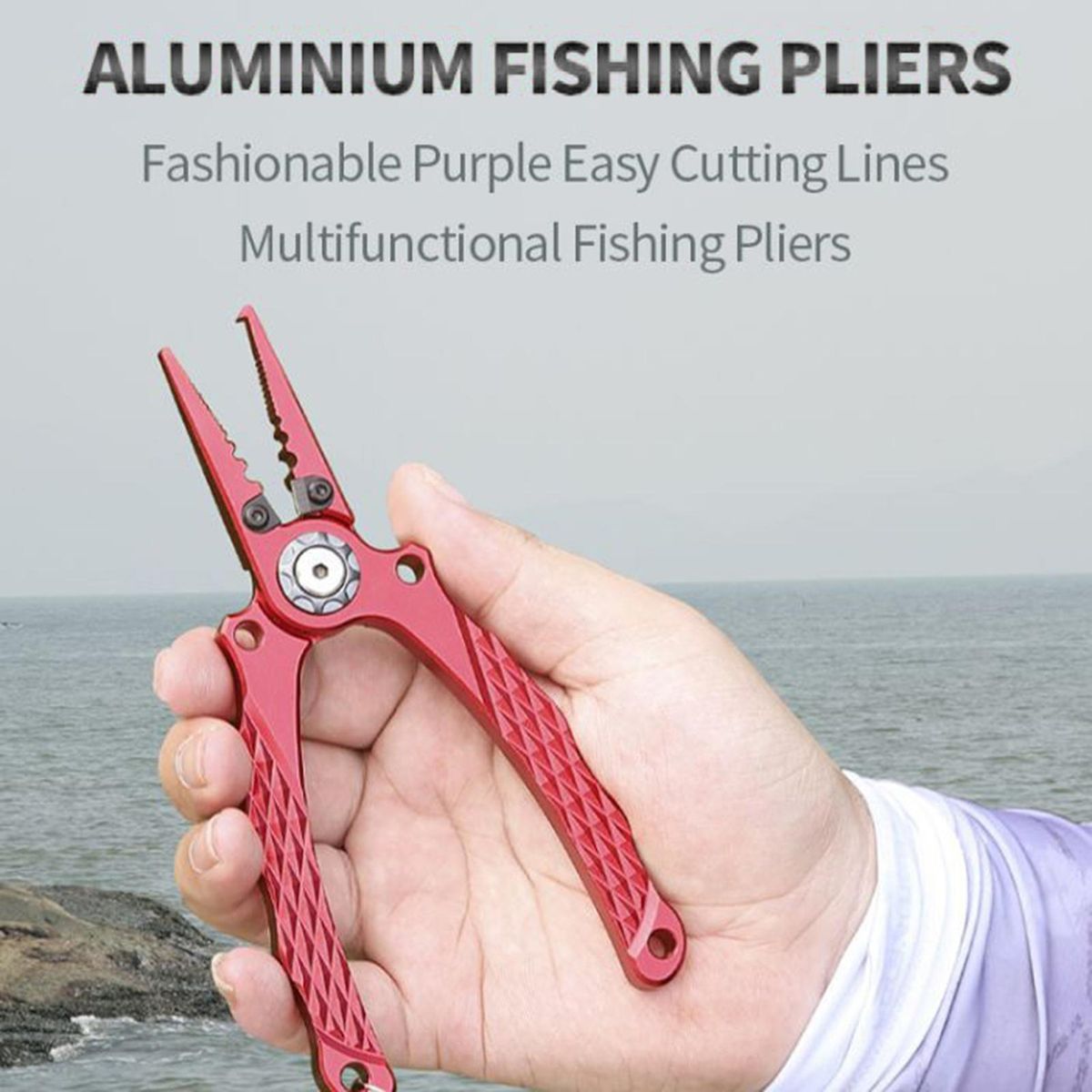 1 Set Fishing Fishing Wire Control Fish Cutter Red