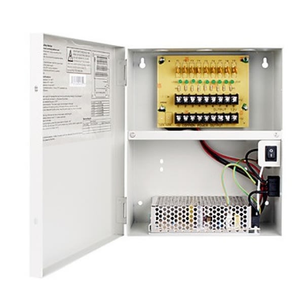DC12V 10amp 8ways CCTV Power Supply Switch