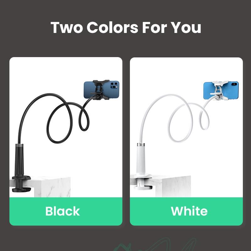 Gooseneck Clip Phone Holder for Bed Desk Cell Phone Mount