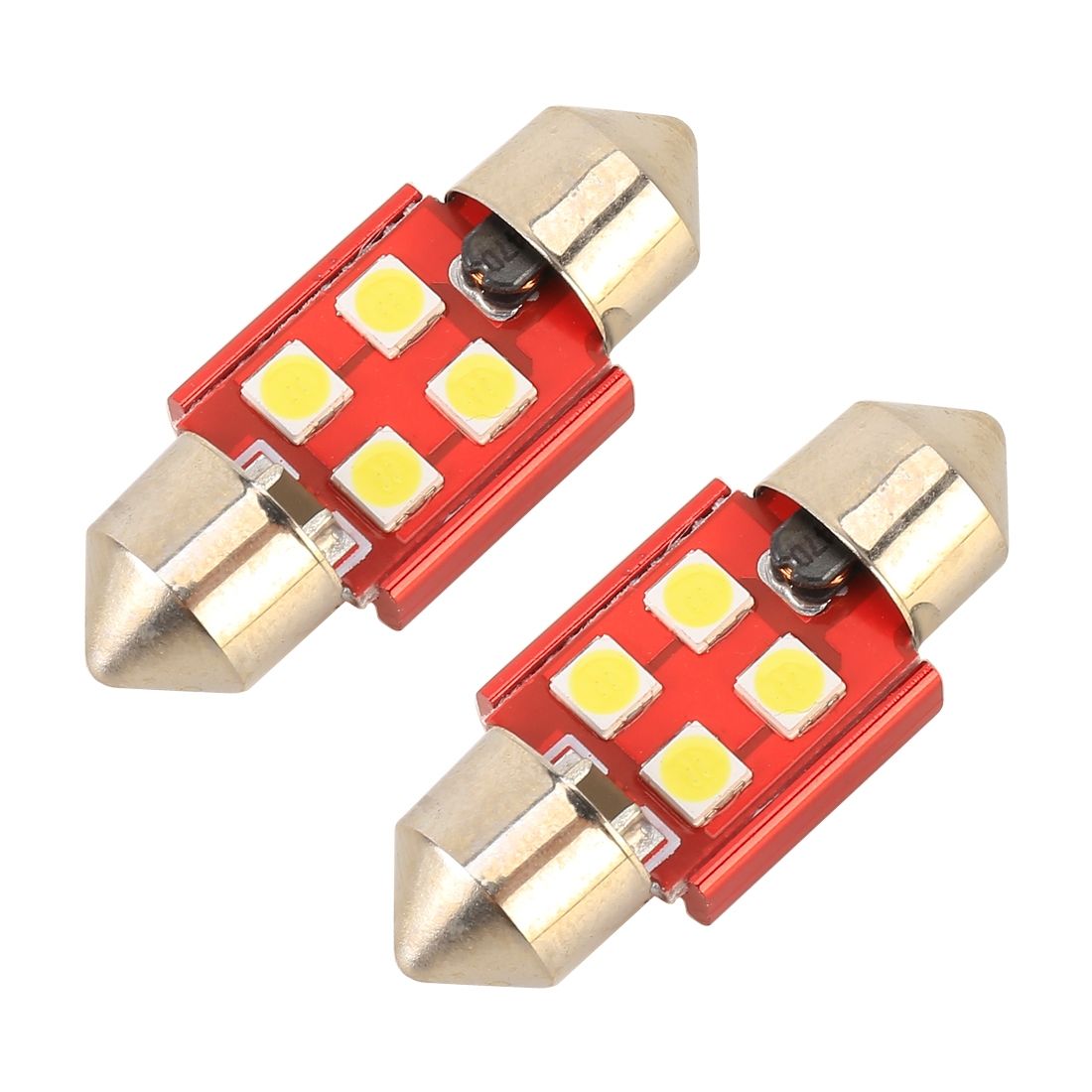 2 PCS 31mm 4LEDs SMD-3030 Car Reading Lamp
