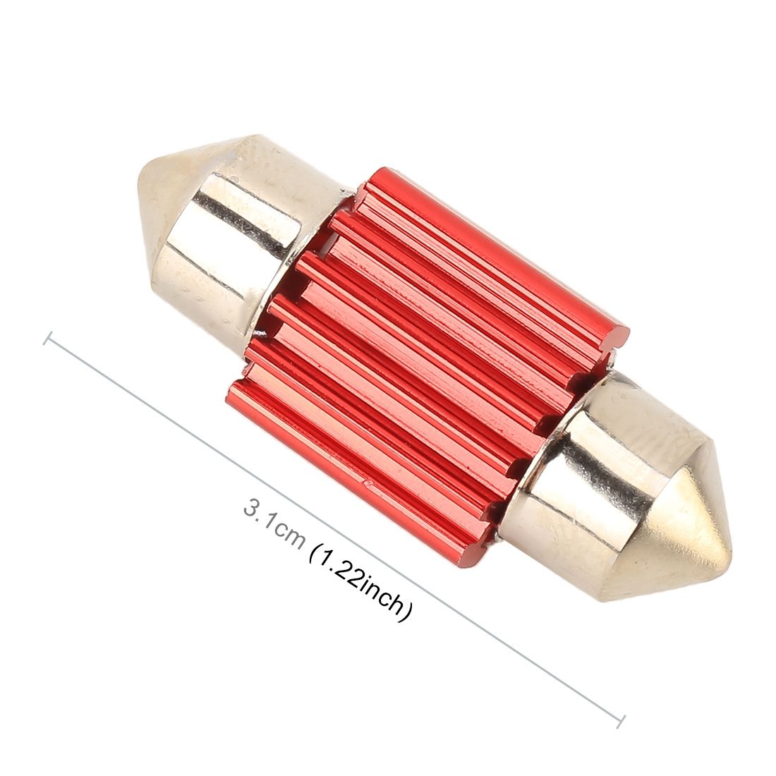 2 PCS 31mm 4LEDs SMD-3030 Car Reading Lamp