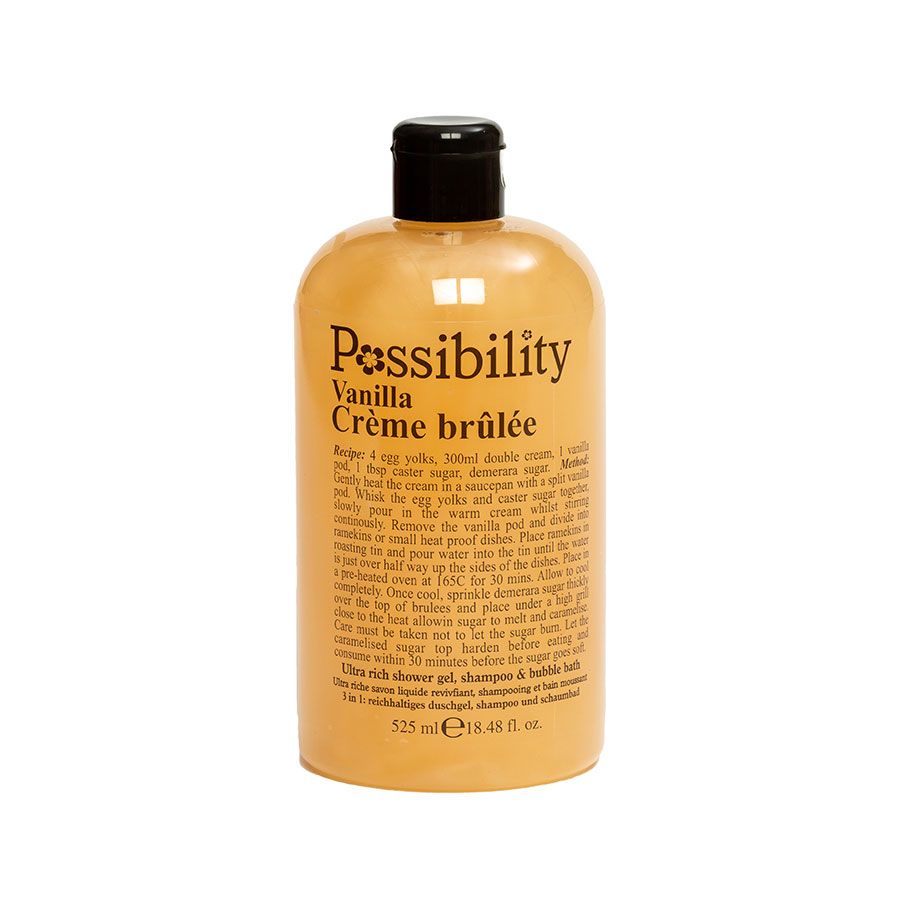 Vanilla Creme Brulee 3 In 1 Shower Gel