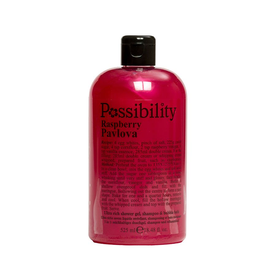 Raspberry Pavlova 3 In 1 Shower Gel
