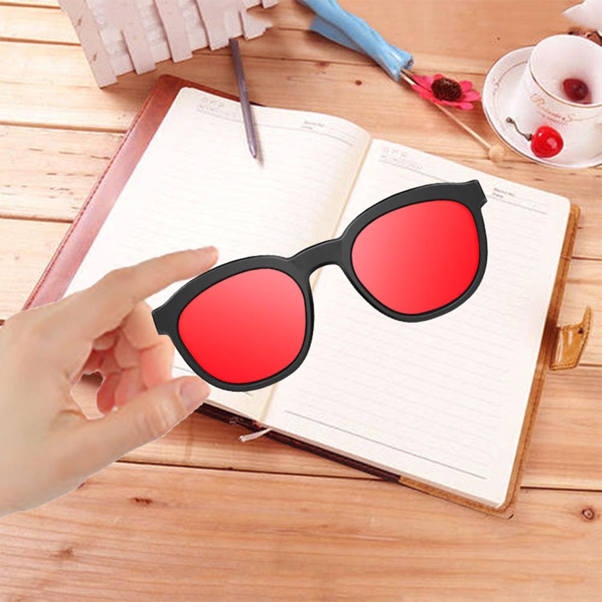 G4  Smart Glasses Bluetooth 5.0 Red
