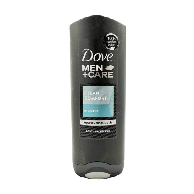 Men+Care Clean Comfort Body And Face Wash, 250ml