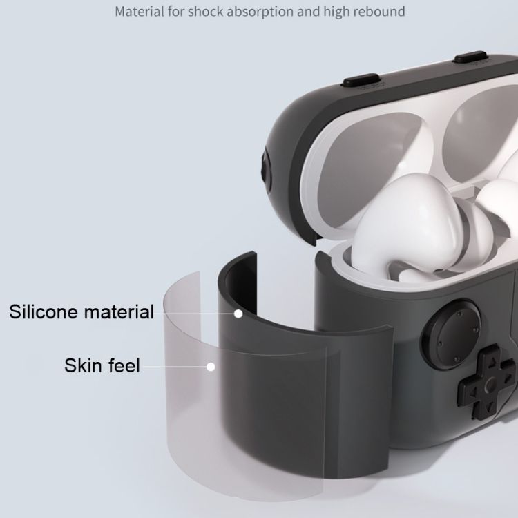 For Airpods Pro 2 Soft Shell Silicone Headphone Cover