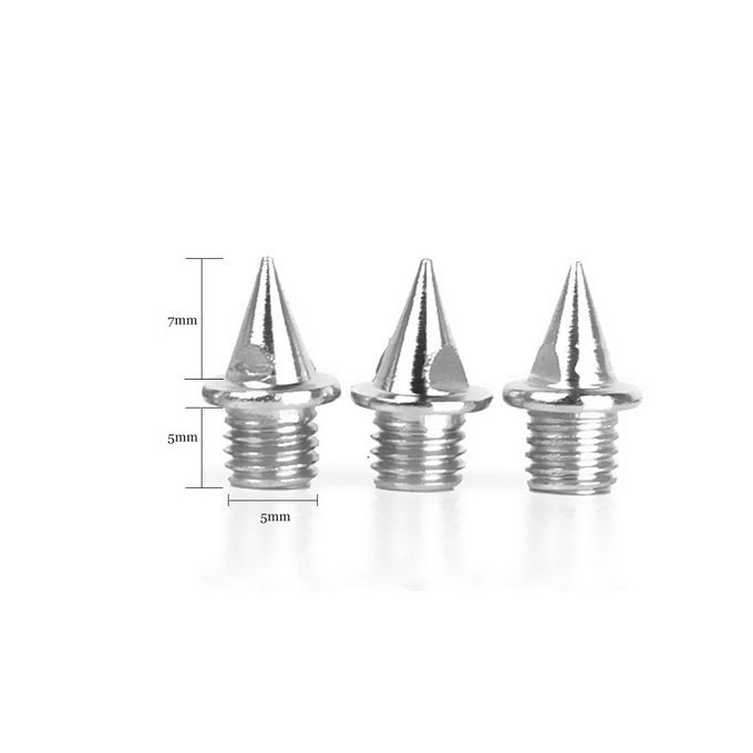 36Pcs Steel Spikes Cleats Replacement For   Runnning Cricket Shoes