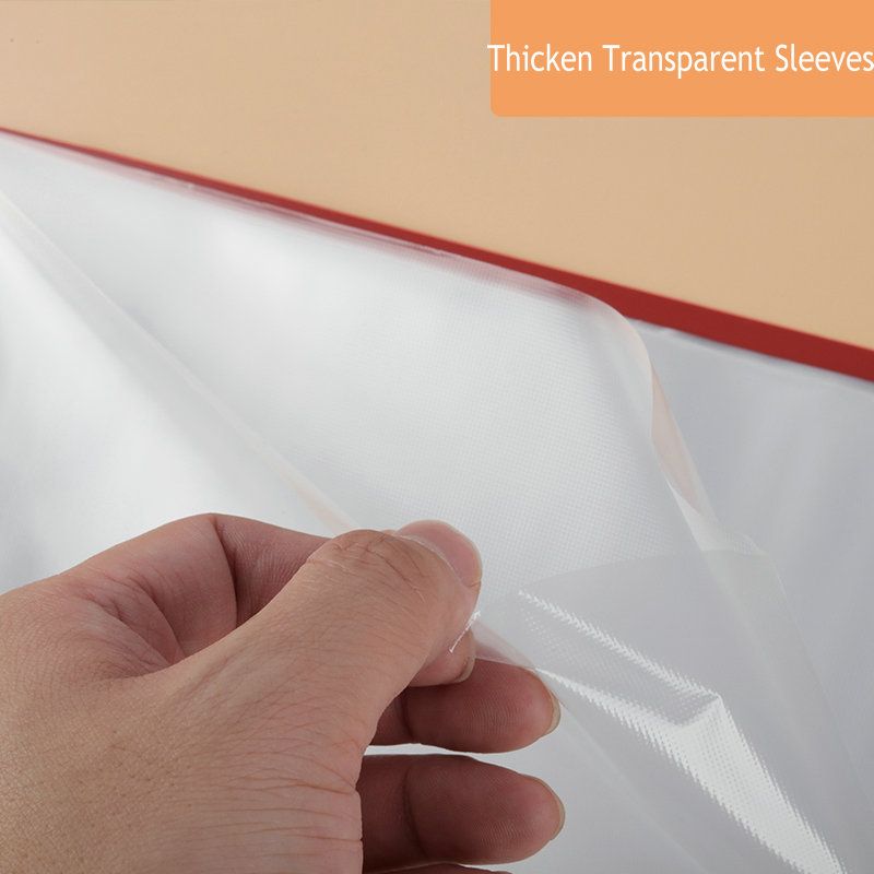 Folder A3 Clear Sleeves Display Book Transparent Sheet Protector Booklet A3 Document Organizer Paper Holder 40 Pockets