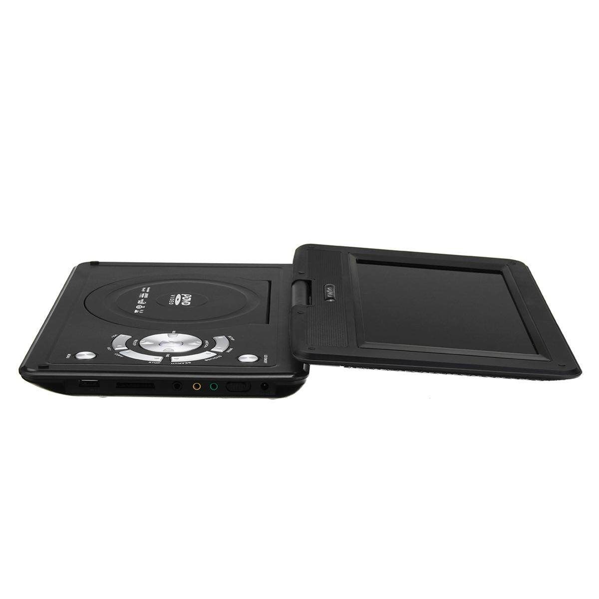 Portable DVD Player + Case Holder Car Headrest For 10'' Carrying Travel Black