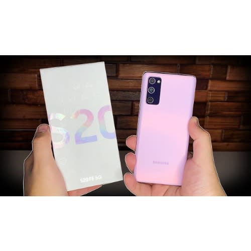 Galaxy S20FE 5G - 6.5"AMOLED - 128GB ROM - 8GB RAM - Dual SIM - 4500mAh - Fingerprint - Lavender