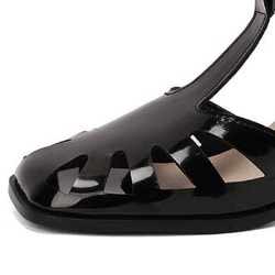 Mid Heels Lazer Cut Cooperate Sandals
