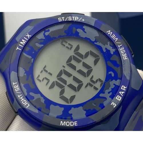 Men Camo Digital Wristwatch-bl