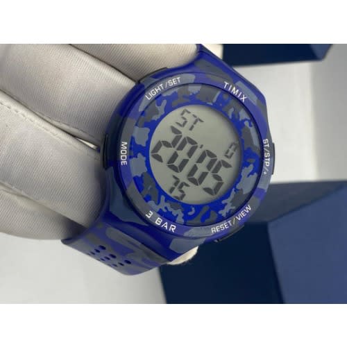 Men Camo Digital Wristwatch-bl
