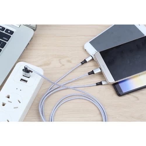 Multifunction 3-in-1 Usb Type-c Cable