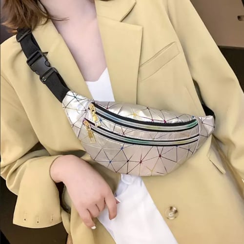 Chic Waist Bag Fanny Pack -gold