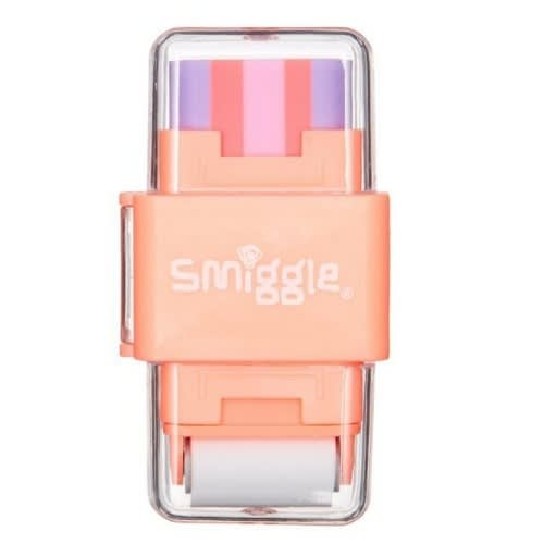 Sharp Again Roll Eraser & Sharpener - Coral