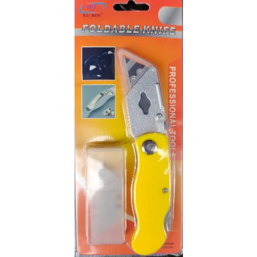 Foldable Knife + Extra Blades