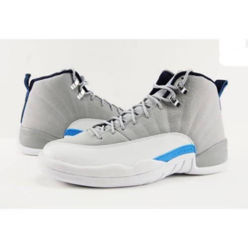 Retro Men Basketball Sneakers - Ash White